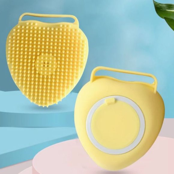 Pet Cat Dog Bath Brush Massage Gloves Soft Safety Silicone Comb - Picture 3 of 3